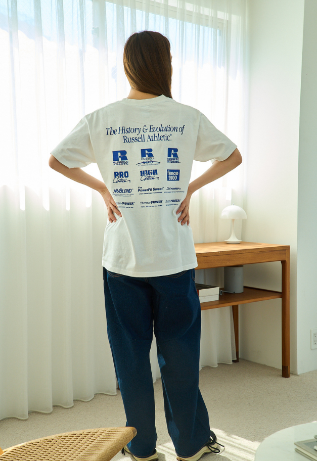 RUSSELL ATHLETIC BOOKSTORE JERSEY S/S Graphic T