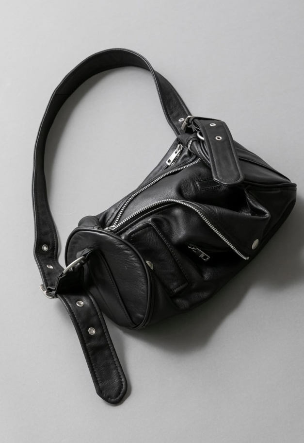 beautiful people excerption riders cylinder bag【RESTOCK/予約商品】