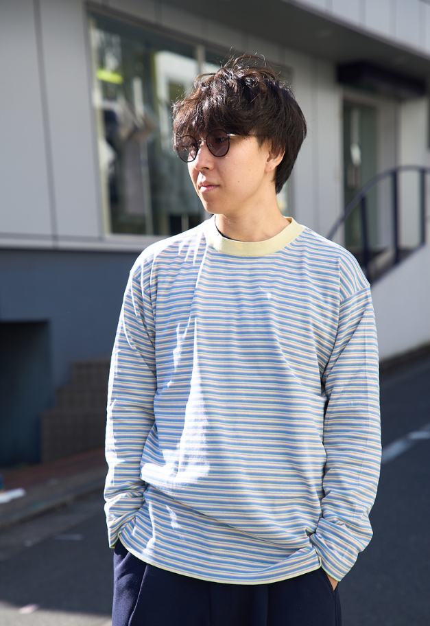 RYE TENDER MERCER L/S TEE - STRIPE