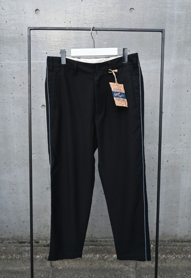 ARMY TWILL TR PARADE PANTS【残りNAVY M1点/BLACK 各1点】