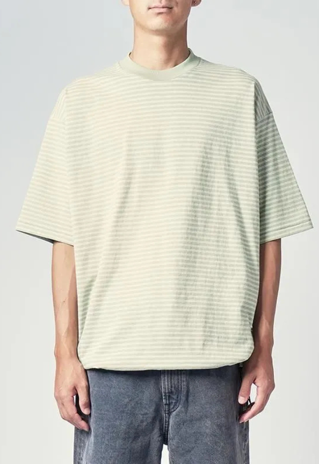 Healthknit Classic Border Jersey Crew