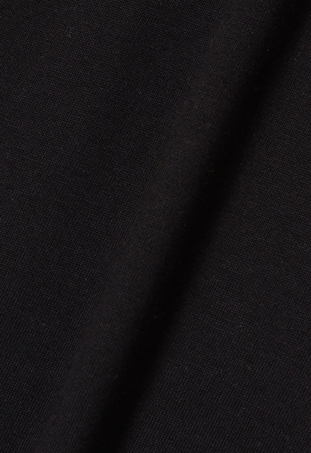 LE.NAN Short Sleeve Silicone Logo&Sleeve Print T-shirt
