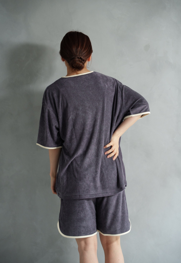 Healthknit Tri-Blend Pile Half Pants