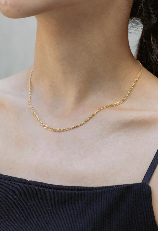 Scat "Link" necklace【GOLD S/L】