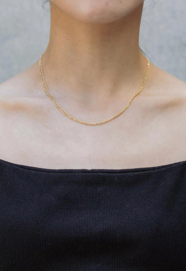 Scat "Link" necklace【GOLD S/L】