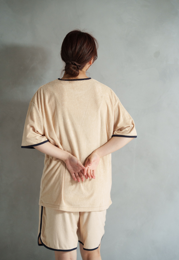 Healthknit Tri-Blend Pile Half Pants