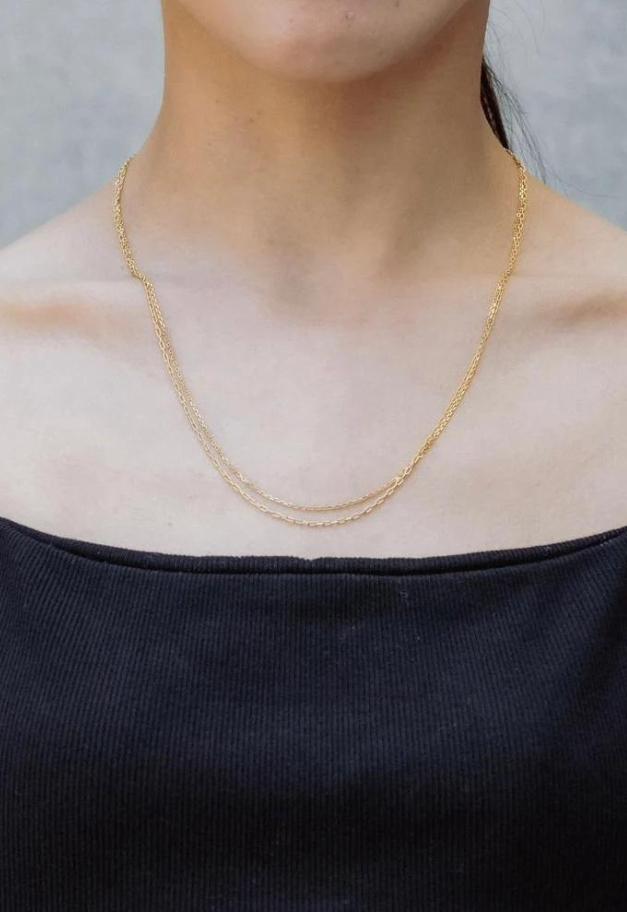 Scat "Link" necklace【GOLD S/L】