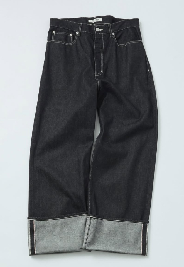 beautiful people selvedge denim oldies fit【RESTOCK/black】