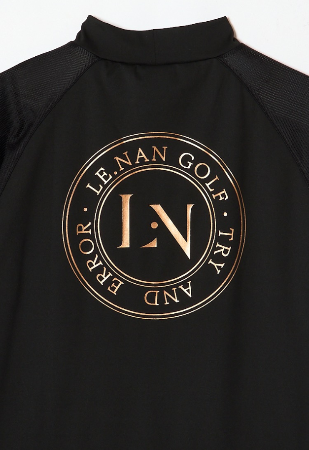 LE.NAN Logo Tape Mock-neck【UNISEX】