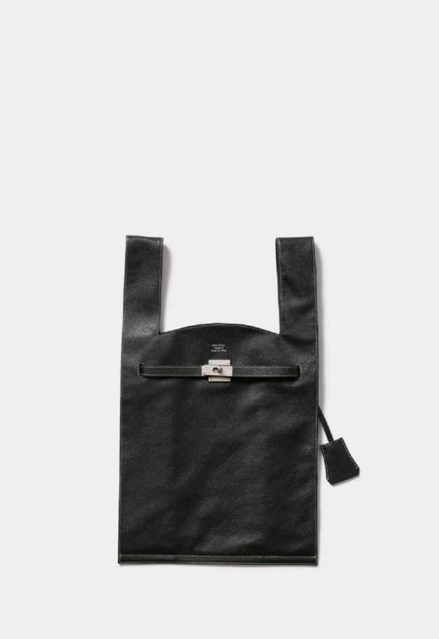 beautiful people large market bag in shrink leather