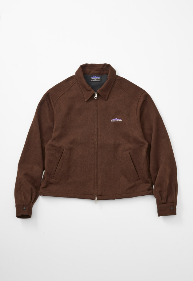 THOUSANDMILE WOOL LIKE ZIP BLOUSON&SK&BAG SET UP