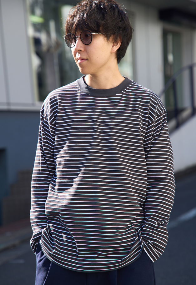 RYE TENDER MERCER L/S TEE - STRIPE