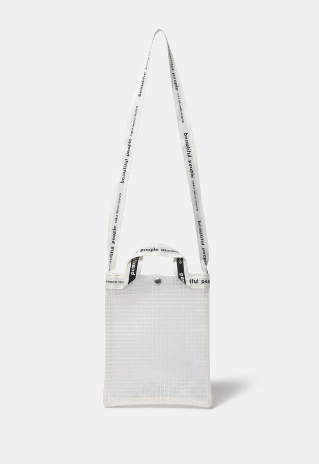 beautiful people Vinyl logo tape Sacoche bag【再入荷通知をご登録下さい】