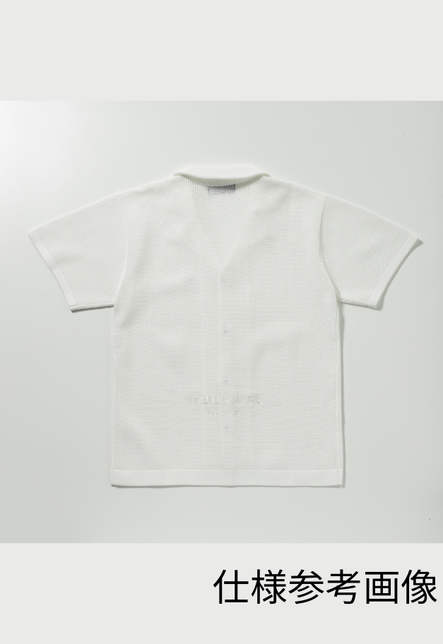 1PIU1UGUALE3 RELAX KNIT OPEN COLLAR SHIRT