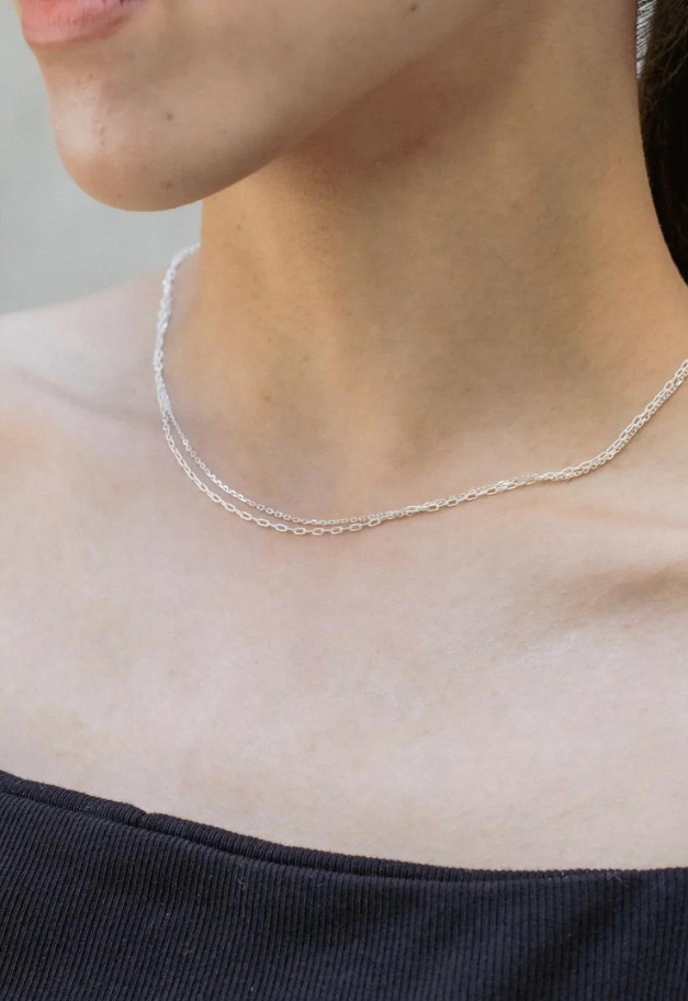 Scat "Link" necklace【SILVER S/L】