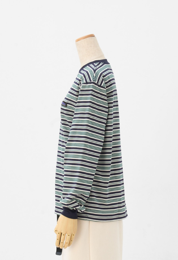 THOUSANDMILE LONG SLEEVE T BORDER