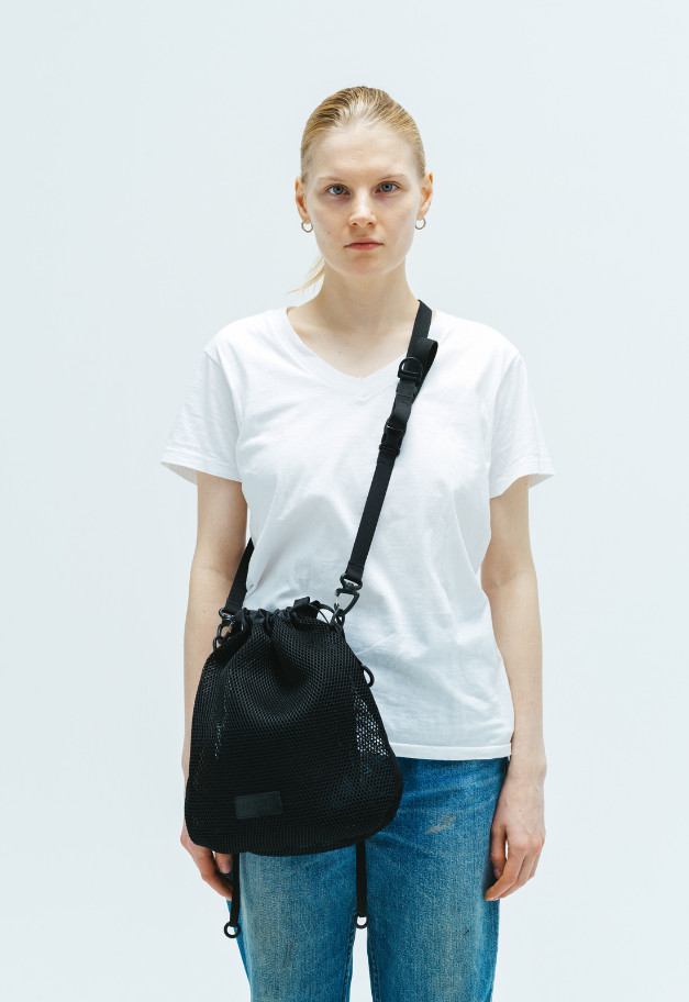 BAICYCLON DRAW STRING BAG (SMALL) - BCL-47【MESH/残1点】