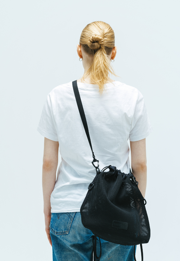 BAICYCLON DRAW STRING BAG (SMALL) - BCL-47【MESH/残1点】