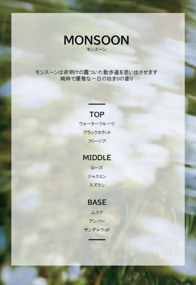 RboW ケーススタディ オードパルファム 30ml【モンスーン/RESTOCK】