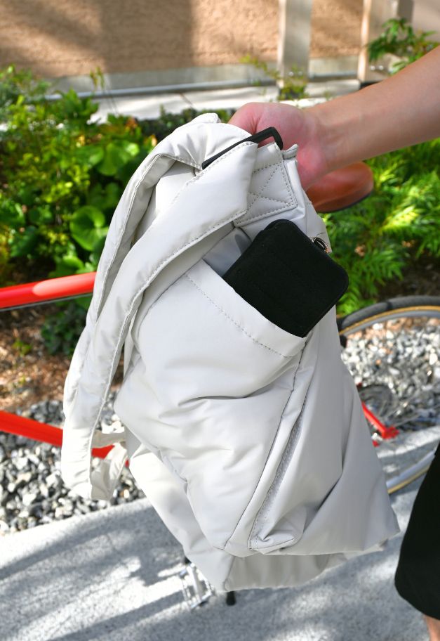 SML【JUDE】HELMET SHOULDER BAG【残L.GRAY1点】
