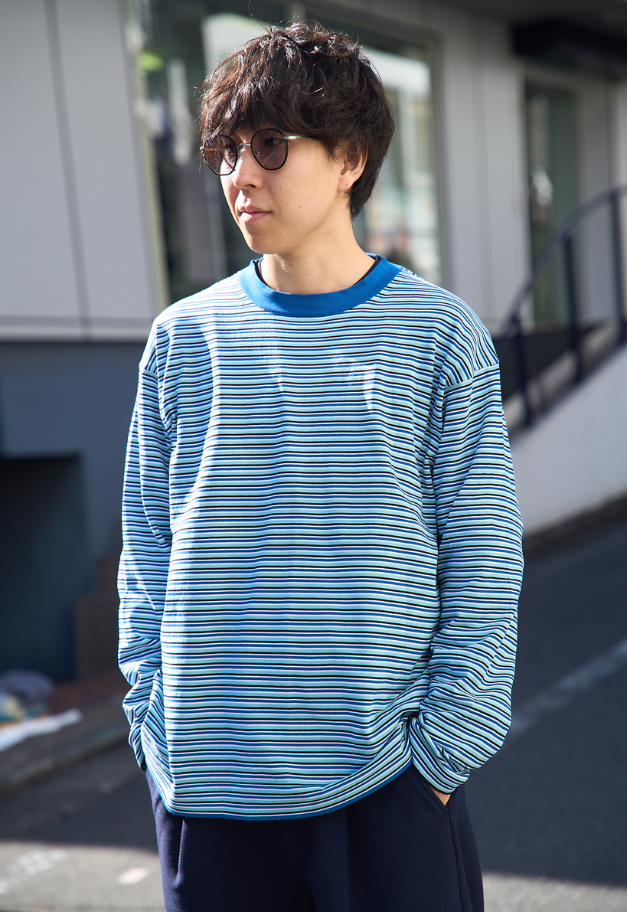 RYE TENDER MERCER L/S TEE - STRIPE