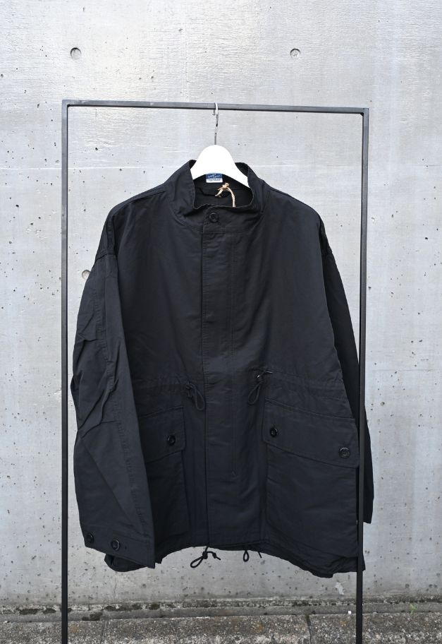 ARMY TWILL COTTON NYLON STAND COAT