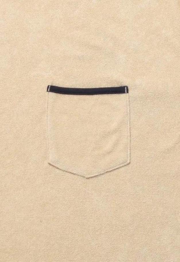 Healthknit Tri-Blend Pile Crew S/S w/Pocket