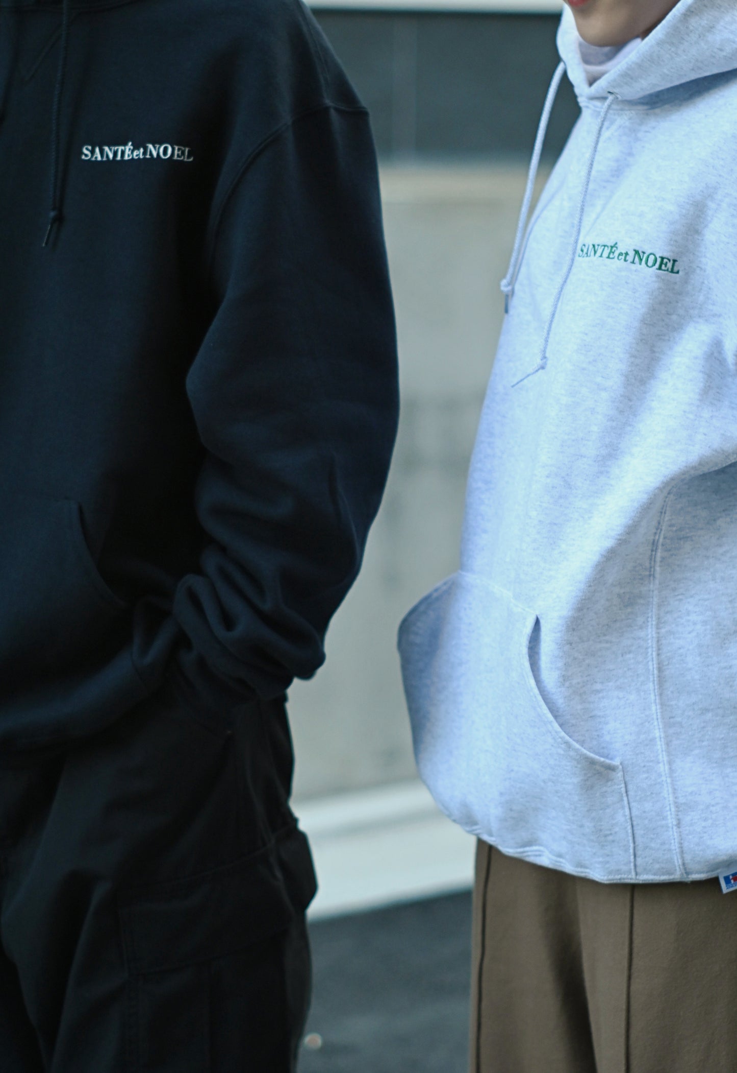 【別注 SANTÉ et NOEL限定/RESTOCK】RUSSELL ATHLETIC ロゴ刺繍スウェットフーディ