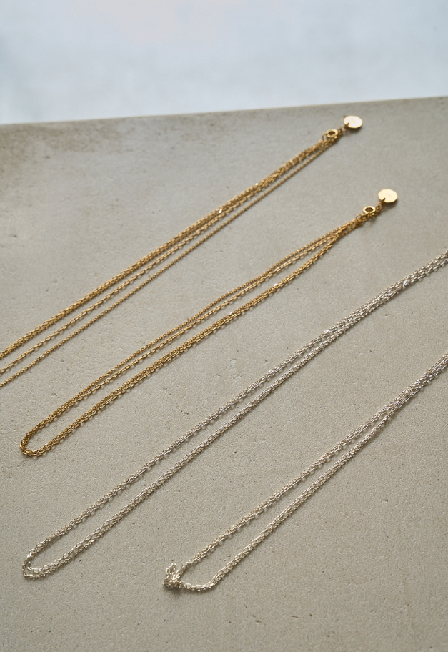 Scat "Link" necklace【SILVER S/L】