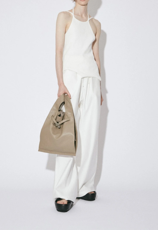 beautiful people large market bag in shrink leather
