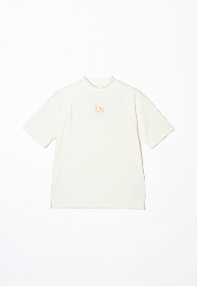 LE.NAN Logo Tape Mock-neck【UNISEX】