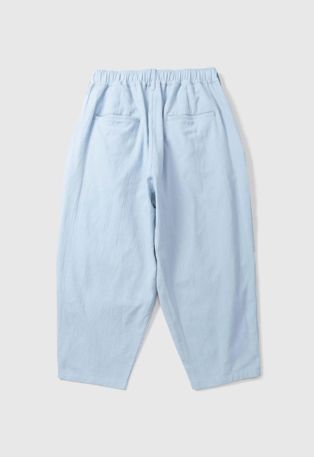 THING FABRICS Towel Wide Tapered Pants