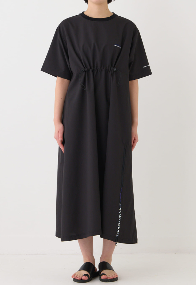 THOUSANDMILE SHORT SLEEVE DRAWCORD OP