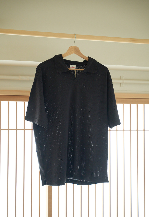 Healthknit U.S. Cotton Mesh Skipper T【UNISEX】