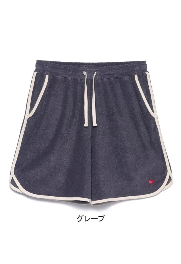 Healthknit Tri-Blend Pile Half Pants