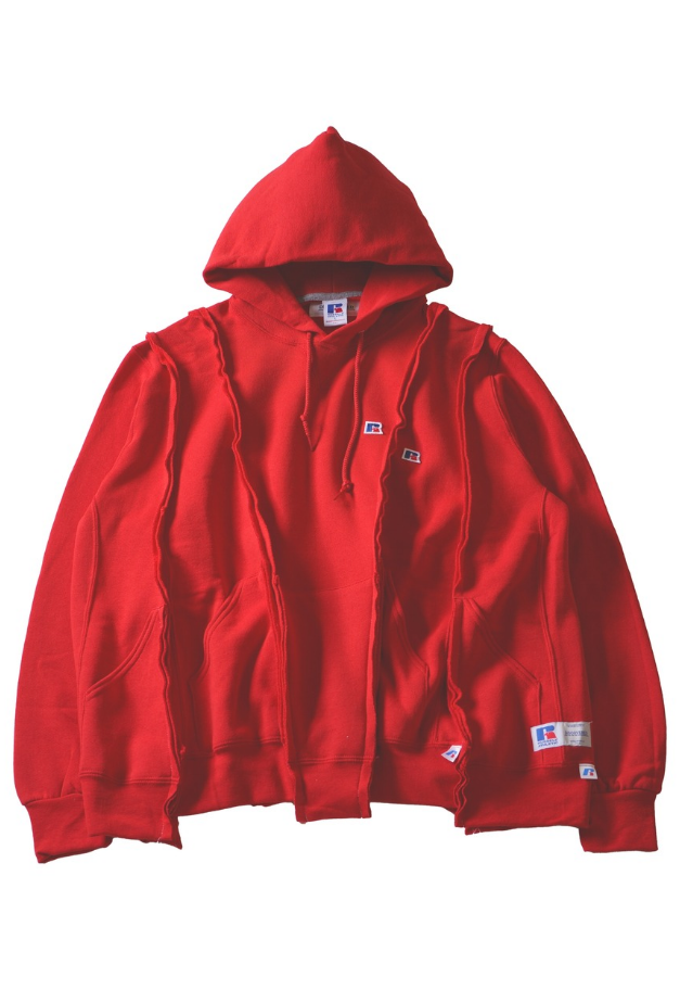 DISCOVERED RUSSELL×DISCOVERED Dri-power™ Remake Hooded Sweatshirt