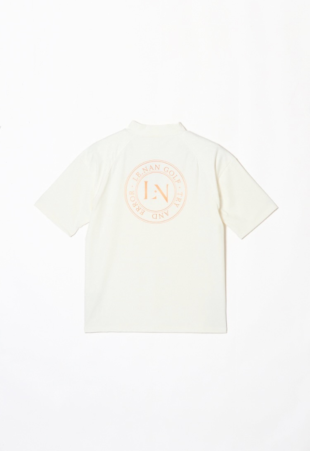 LE.NAN Logo Tape Mock-neck【UNISEX】