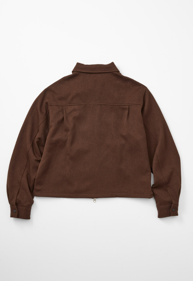 THOUSANDMILE WOOL LIKE ZIP BLOUSON&SK&BAG SET UP
