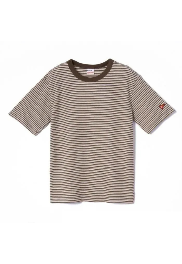 Healthknit Multi Border Waffle Crew