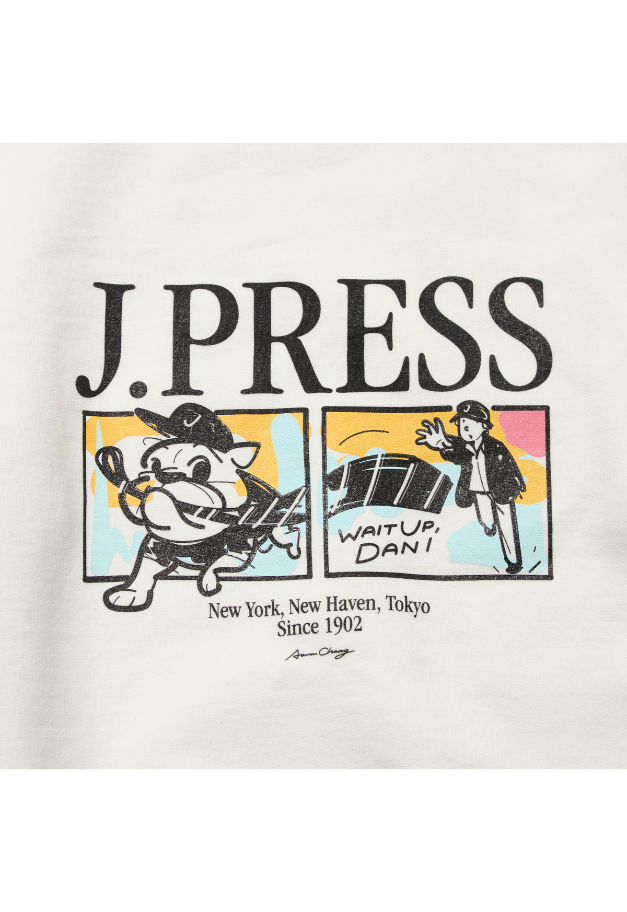 J.PRESS【AaronChang/UNISEX】ILLUST-SWEAT26SS
