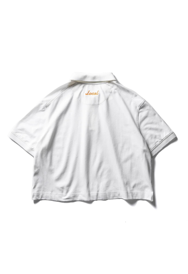 Local GOLF Basic Short S/S POLO【WHITE】