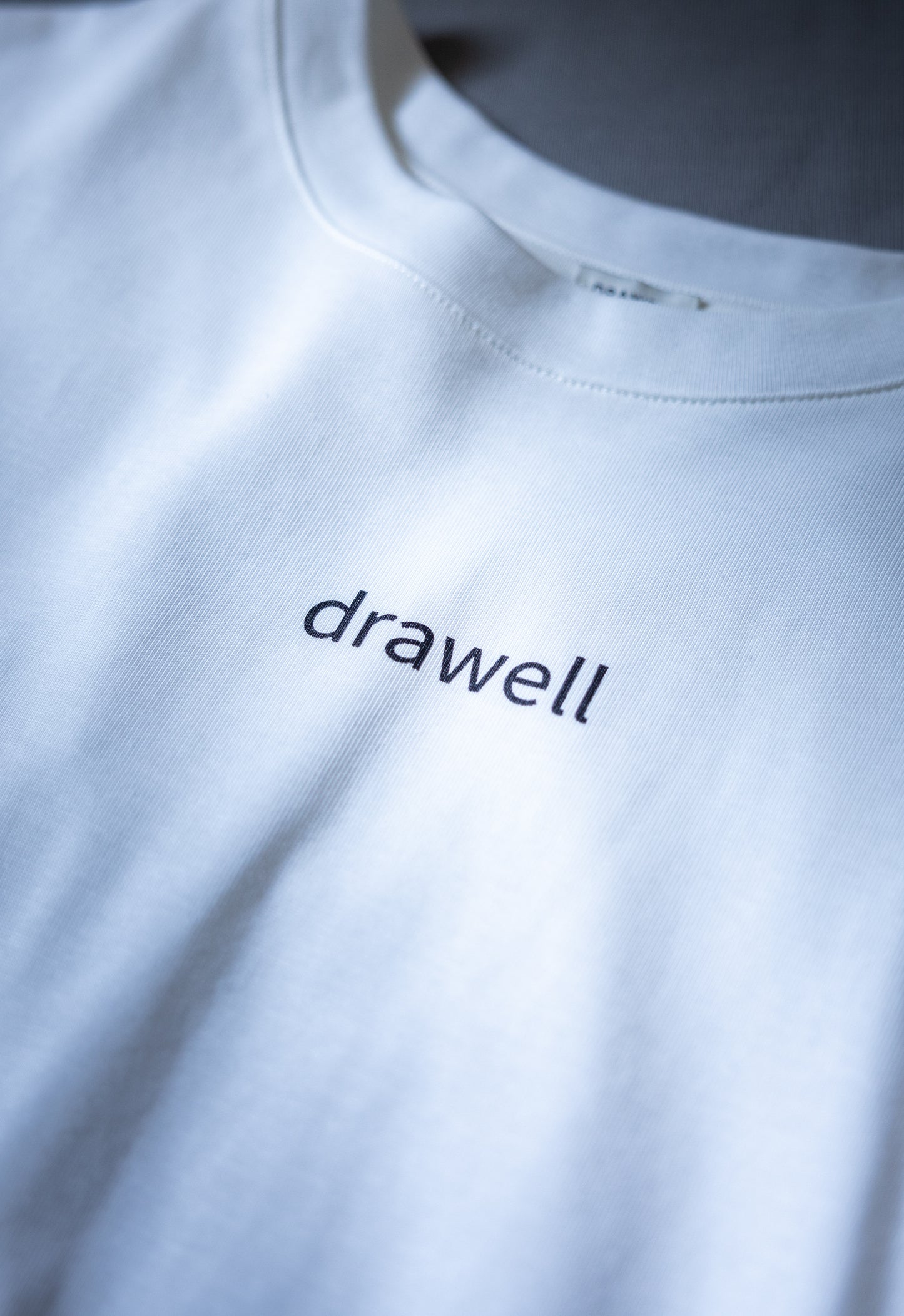 drawell LOGO PRINT T【WHITE/GRAY】
