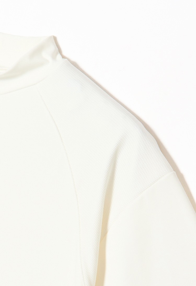 LE.NAN Logo Tape Mock-neck【UNISEX】