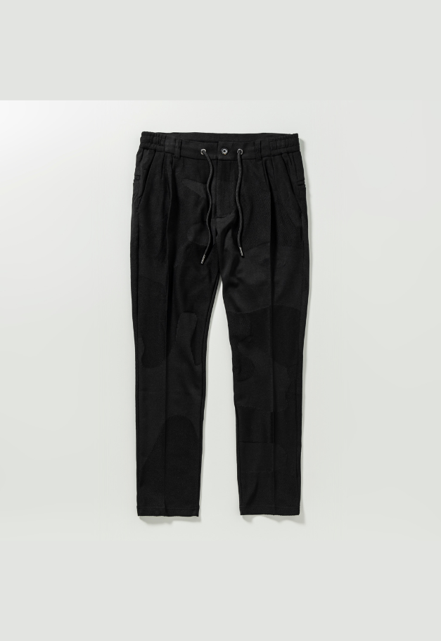 1PIU1UGUALE3 RELAX BIG CAMO JACQUARD SLACKS