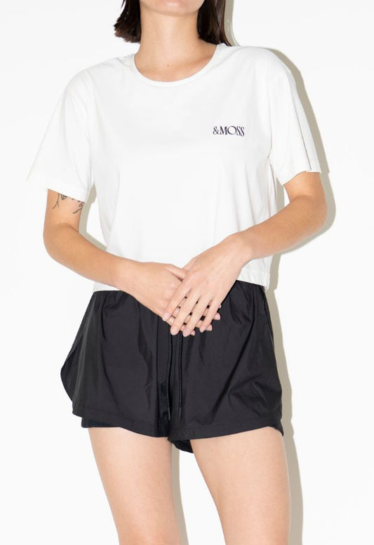 &MOSS TAIDAI WOOL JERSEY SHORT SLEEVE T-SHIRTS(UNISEX)