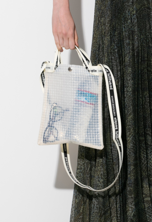 beautiful people Vinyl logo tape Sacoche bag【再入荷通知をご登録下さい】