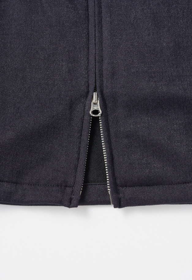 THOUSANDMILE WOOL LIKE ZIP BLOUSON&PT&BAG SET UP