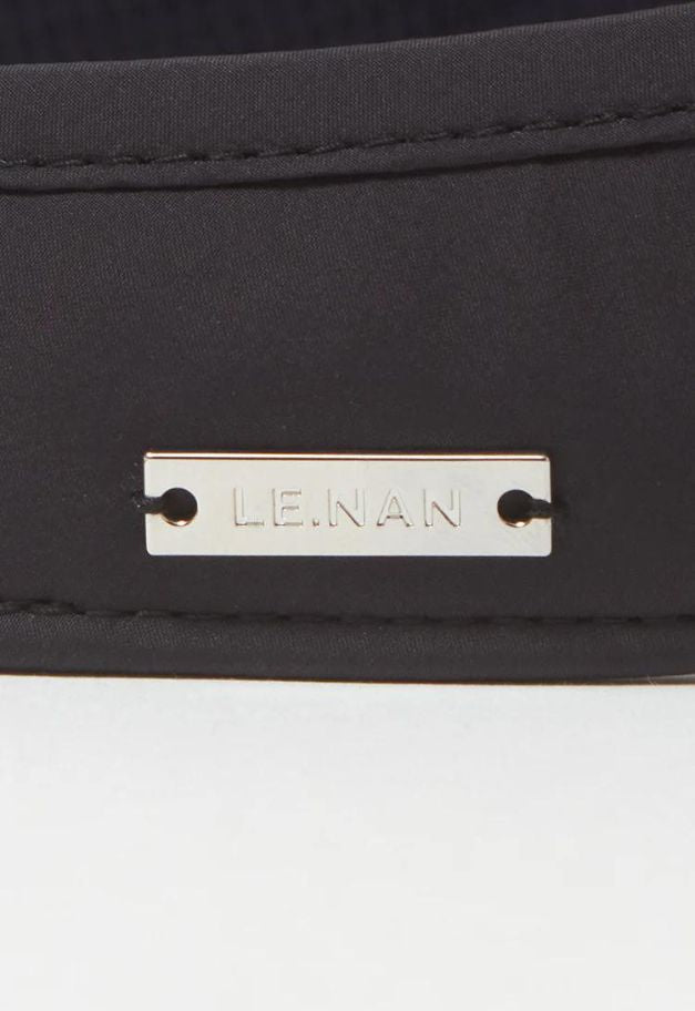 LE.NAN Logo ribbon sunvisor