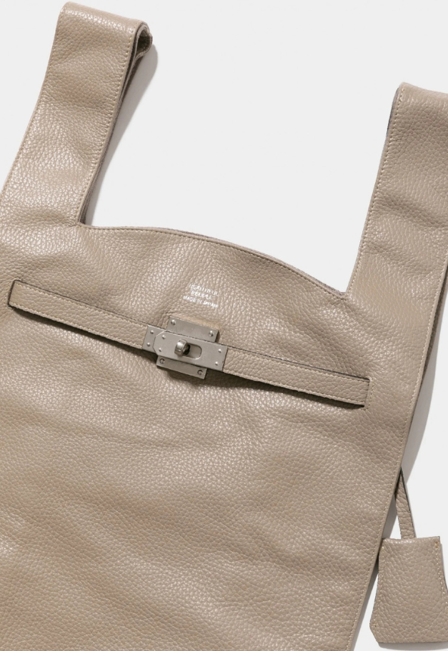 beautiful people large market bag in shrink leather