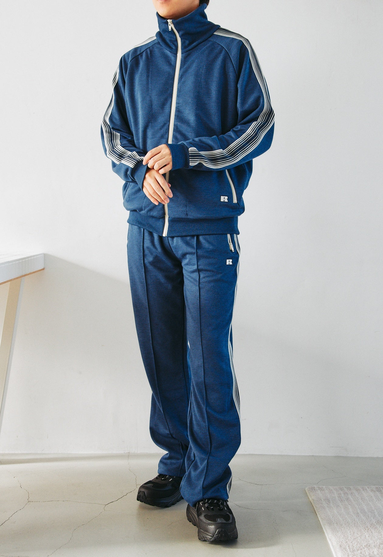 RUSSELL ATHLETIC Classic Jersey Track Jacket
